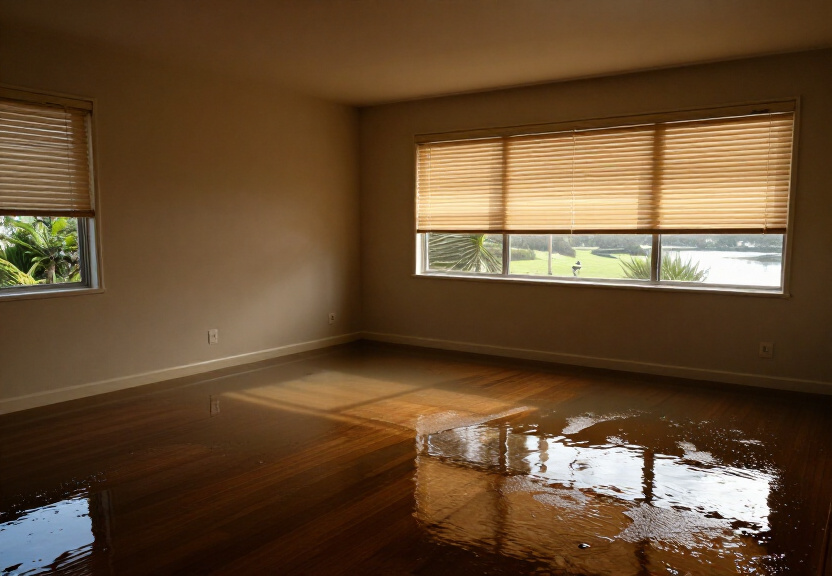 Mould in a Sylvania Waters underfloor space before treatment